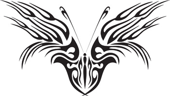 Tribal Butterfly 15